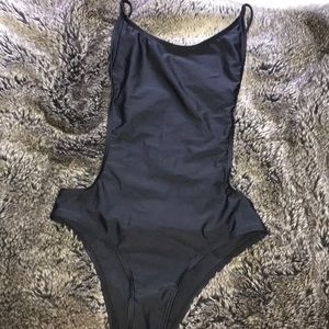 black one piece